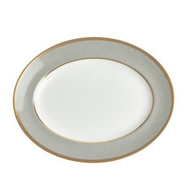 Wedgwood Fuente Oval Renaissance Gre 35,7 cm (2 Unidades)